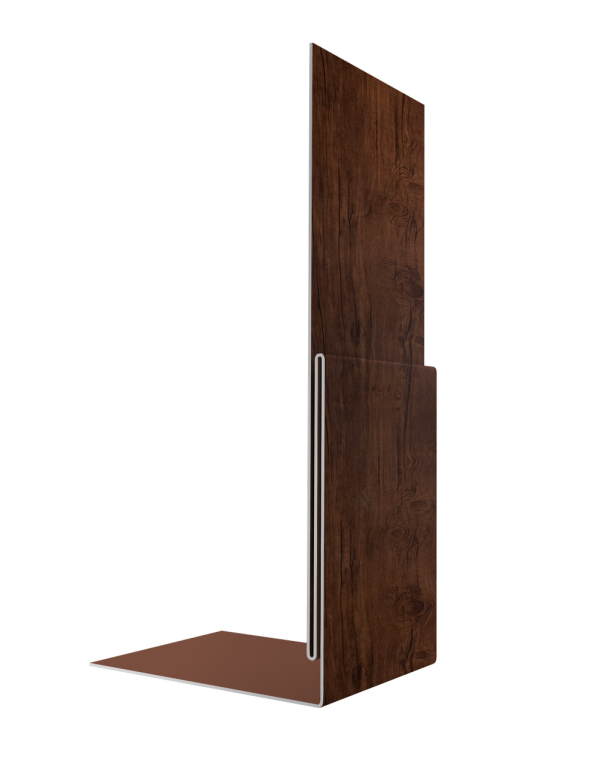 Планка приемная оконная 0,4 Print Premium Cherry Wood Fresh TwinColor (3м)
