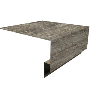 Планка околооконная сложная 250х75х18 (j-фаска) 0,45 Print Elite Nordic Wood TwinColor (2м)
