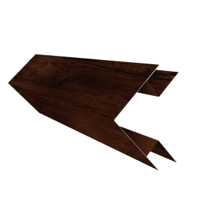 Угол внешний сложный 75х75 0,45 Print Elite Cherry Wood TwinColor (2м)