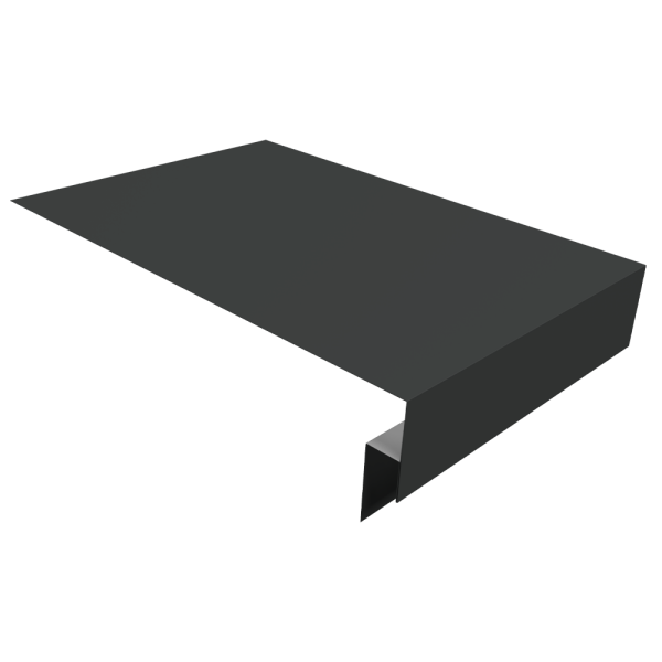 Планка околооконная сложная Кликфальц Pro 0,5 Satin с пленкой RAL 7016 антрацитово-серый (3м)