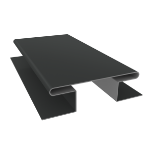 Планка H-образная стыковочная сложная 0,45 Drap ST RAL 7016 антрацитово-серый (3м)