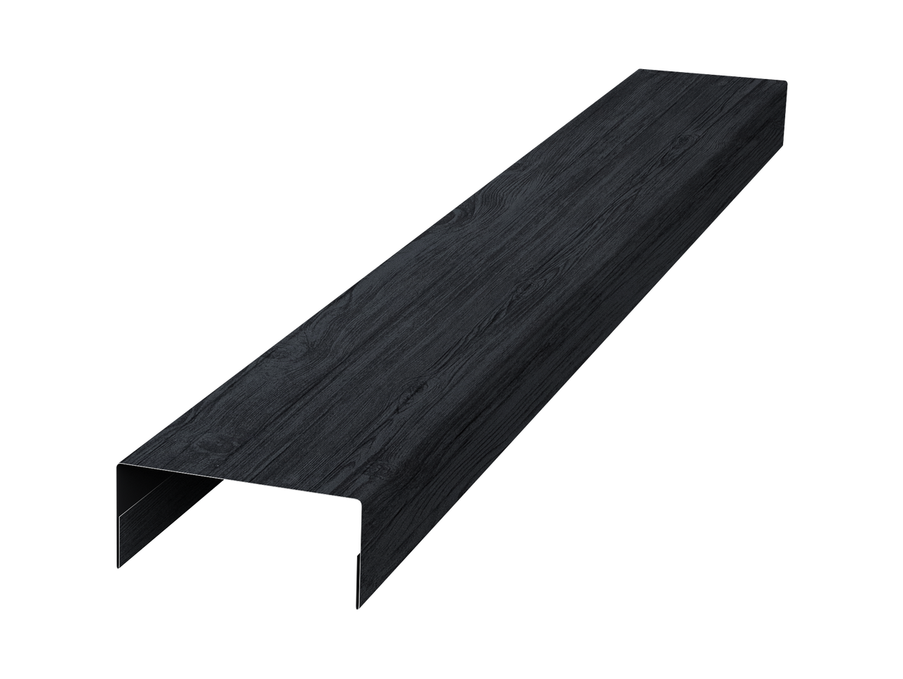 Крышка 30х15 жалюзи Texas 0,45 Print Premium Grey Wood TwinColor (3м)