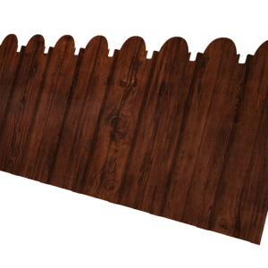 Профнастил C10A фигурный 0,45 Print Elite Cherry Wood TwinColor