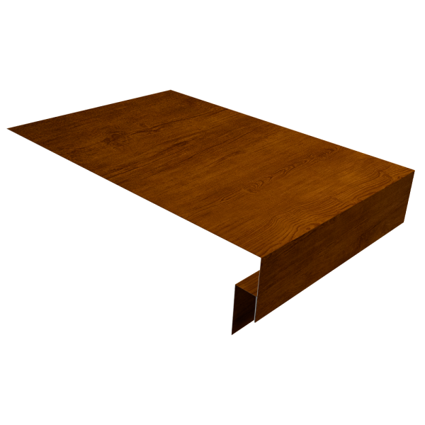 Планка околооконная сложная 300х50х18 (j-фаска) 0,45 Print-Double Premium Golden Wood Intense F (3м)