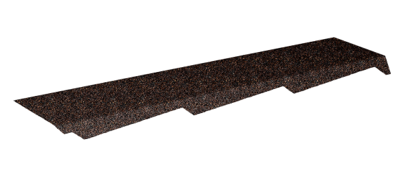 Примыкание резное правое Gerard 1,2 м (сталь), цвет 121