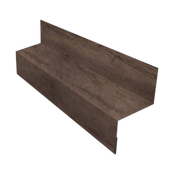 Отлив межэтажный 35 0,45 Print Premium Almond Wood Fresh (2м)
