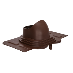 Элемент проходной Gervent кровли Universal коричневый