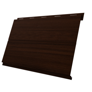 Софит Вертикаль 0,2 line Grand line 0,45 Print Elite с пленкой Choco Wood TwinColor