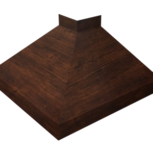 Угол отлива внешний 150 0,4 Print Premium с пленкой Cherry Wood Dark FTC