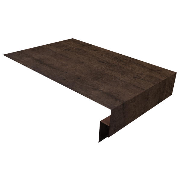 Планка околооконная сложная 250х50х12 (j-фаска) 0,45 Print Elite Antique Wood TwinColor (3м)