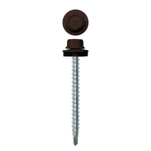 Саморез кровельный Daxmer 4,8х50 (150шт) сверло №1 RAL 8017