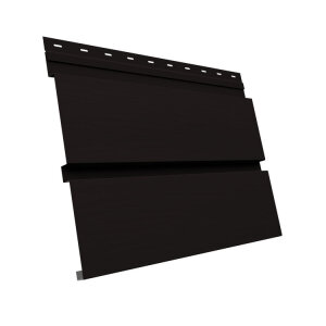 Квадро брус 3D 0,45 Drap ST с пленкой RAL 9005 черный