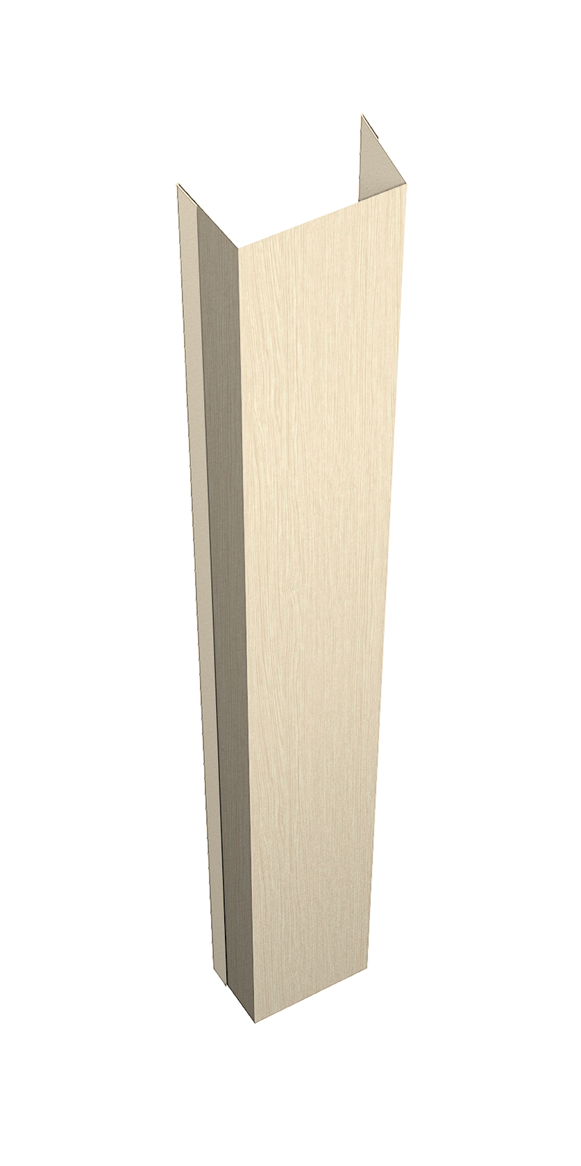 Крепежная планка нижняя Texas 0,45 Print Elite Milky Wood TwinColor (2м)
