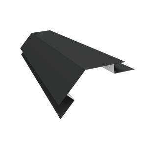 Планка угла внешнего сложного 135 градусов Экобрус Grand Line 0,5 Satin Matt RAL 7016 антрацитово-серый (3м)