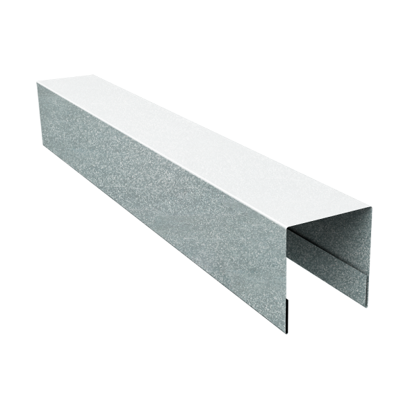 Планка боковая для забора из сайдинга (Блок-хаус new) 0,5 Zn (2,5м)