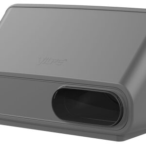 Элемент приточно-вытяжной настенный Vilpe IO 160 серый