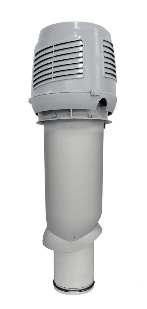 Элемент приточный вентиляционный 160/ER/700 Vilpe Intake светло-серый