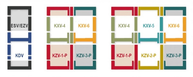 Оклад комбинированный KZV-1-А 55х78