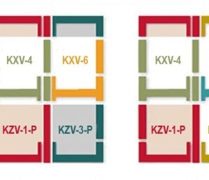 Оклад комбинированный KZV-3-А 55х98
