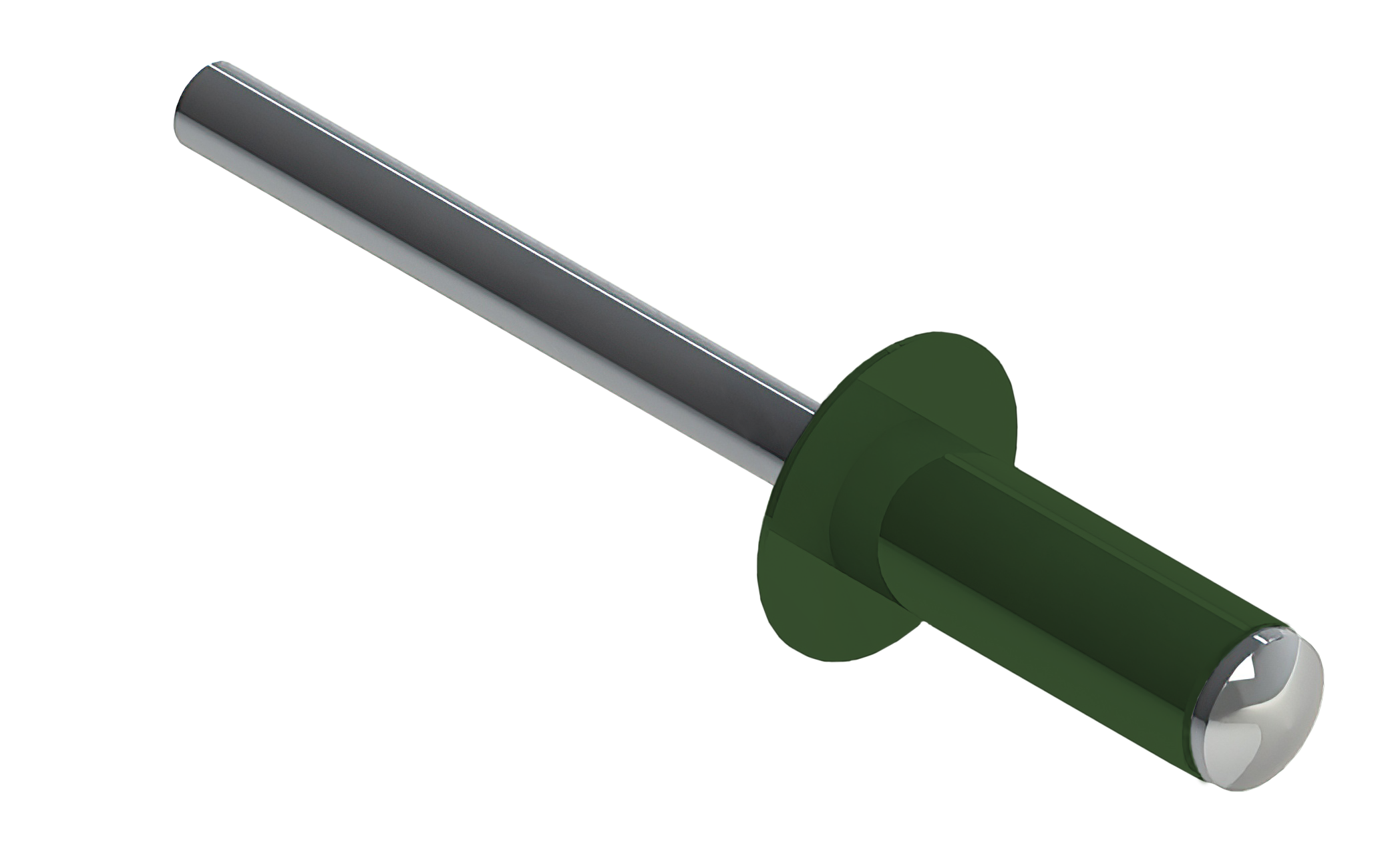 Заклёпка вытяжная Daxmer 3,2х8 RAL 6002 (20х1000шт) ал/ст