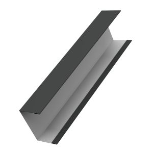 Крышка жалюзи Milan, Tokyo (для калиток, ворот) 0,45 Drap TR RAL 7016 антрацитово-серый (2м)