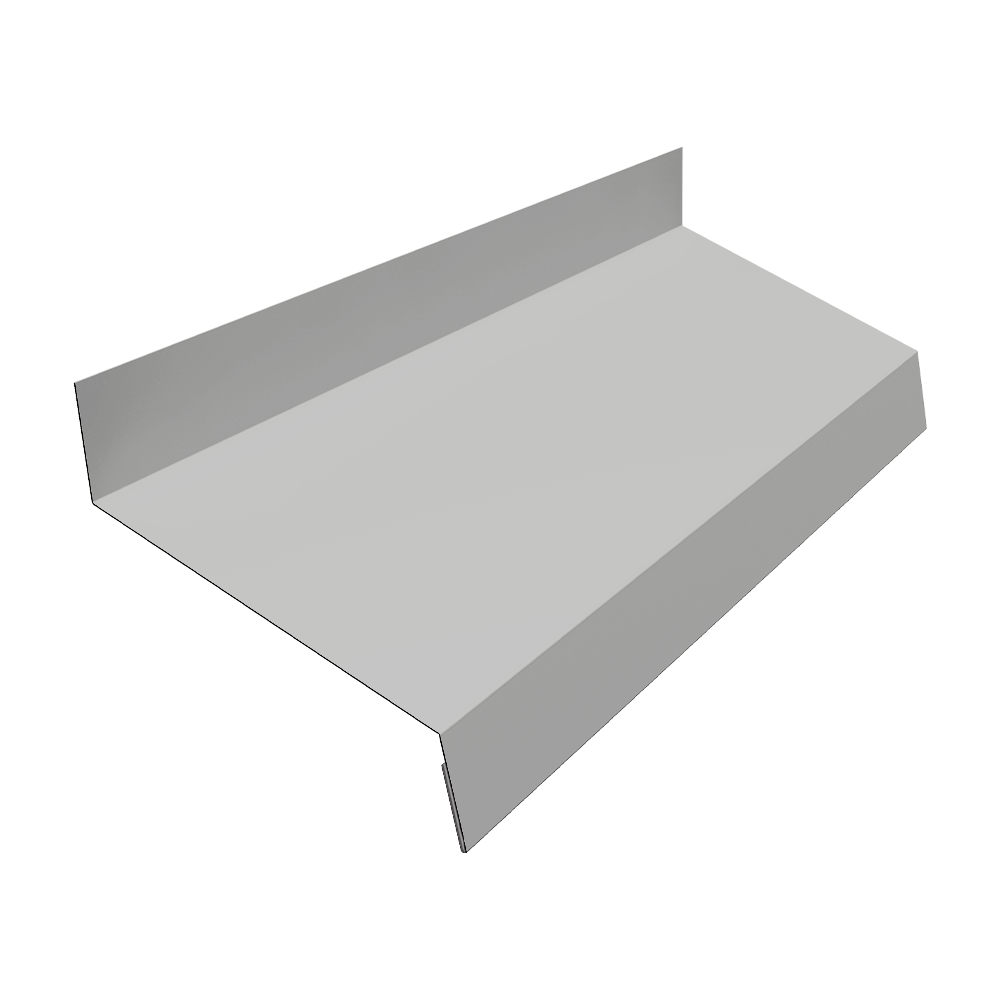 Отлив простой 70 0,45 Drap TX RAL 7047 телегрей 4 (3м)