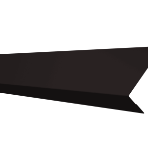 Ламель лицевая 50 забора жалюзи Texas 0,45 Drap TR с пленкой RAL 9005 черный