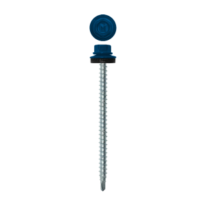 Саморез кровельный Daxmer 4,8х70 (100шт) сверло №1 RAL 5005