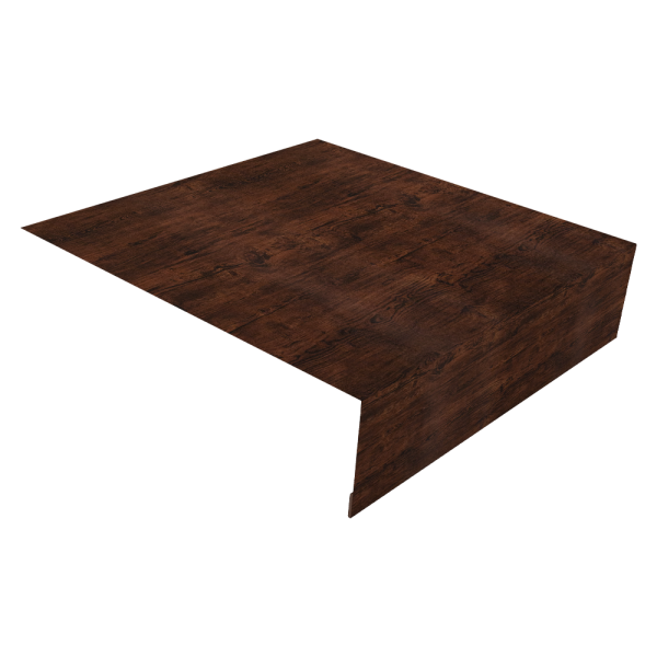 Планка околооконная простая 200х50 0,45 Print Elite Cherry Wood TwinColor (2м)
