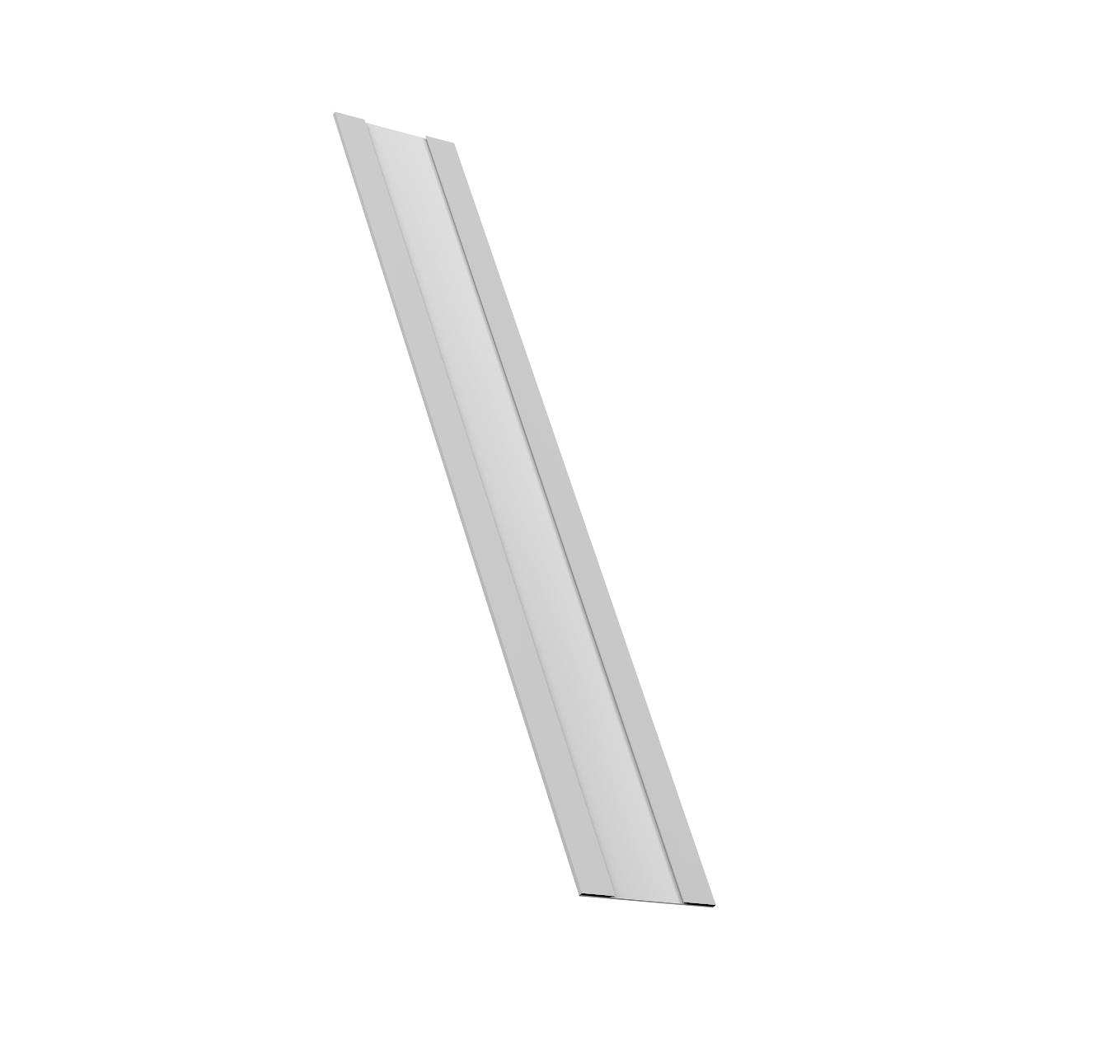 Крепежная планка жалюзи Milan, Milan Slim, Tokyo 0,45 Drap TX RAL 7047 телегрей 4 (2,5м)