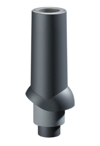 Выход канализационный Docke Premium изолированный 110/500 чёрный