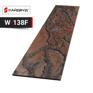 Фиброцементный сайдинг SidWood 200х8мм на целлюлозе W138 F (3м)