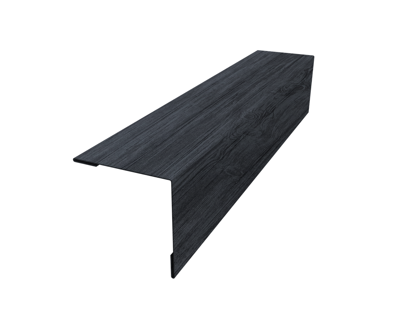 Планка завершающая 50х50 жалюзи Milan 0,45 Print Premium Grey Wood TwinColor (2,5м)