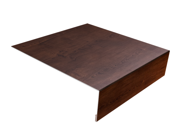 Планка лобовая/околооконная простая 190х50 0,4 Print Premium Cherry Wood Fresh TwinColor (2м)