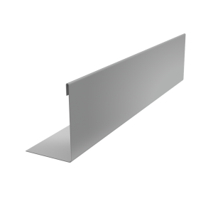 Нащельник 125 Texas 25х35 0,5 Satin RAL 9006 бело-алюминиевый (L1,5)