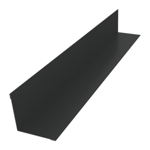 Угол внутренний 40х40 0,45 PE-Double с пленкой RAL 7016 антрацитово-серый (3м)