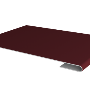 Планка стыковочная 0,5 Satin с пленкой RAL 3005 красное вино (3м)