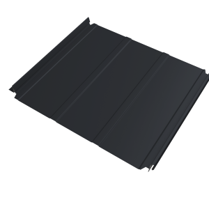 Кликфальц Double Pro Line Grand Line 0,45 Drap ST с пленкой на замках RAL 7024 мокрый асфальт