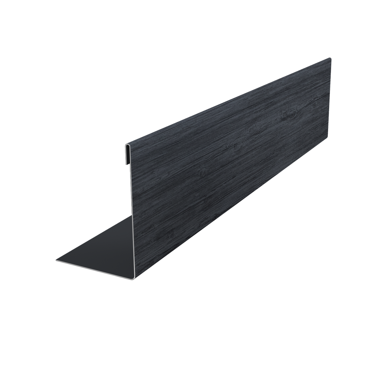 Нащельник 150 Texas 25х35 0,45 Print Premium Grey Wood TwinColor (L1,5)