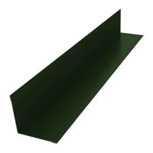 Угол внутренний 50х50 0,5 Satin Matt TX RAL6020 хромовая зелень (3м)