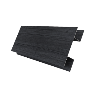 Планка H-образная Блок-Хаус new Grand Line 0,45 Print Premium Grey Wood TwinColor (2м)