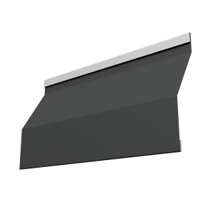 Ламель забора жалюзи Milan Slim 0,45 Drap TX RAL 7016 антрацитово-серый