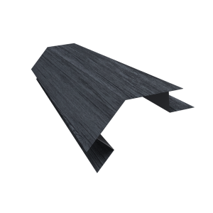 Планка угла внешнего сложного 135 градусов Блок-Хаус new Grand Line 0,45 Print Premium Grey Wood TwinColor (3м)