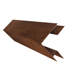 Угол внешний сложный 75х75 0,45 Print Premium Golden Wood Fresh TwinColor (2м)