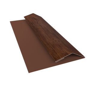 Планка финишная Блок-Хаус new Grand Line 0,4 Print Premium Cherry Wood Fresh TwinColor (3м)