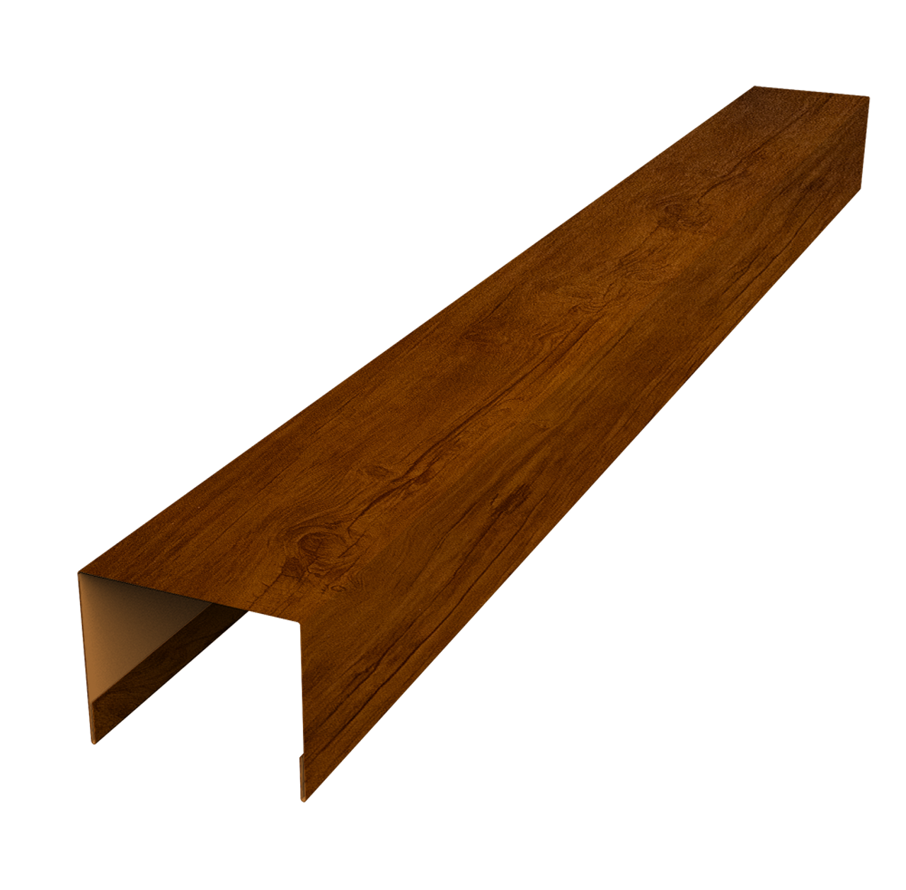 Крышка жалюзи Palermo 0,45 Print Premium Golden Wood Intense FTC (2м)