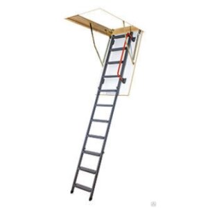 Лестница складная металлическая FAKRO 60х140 LMK-305