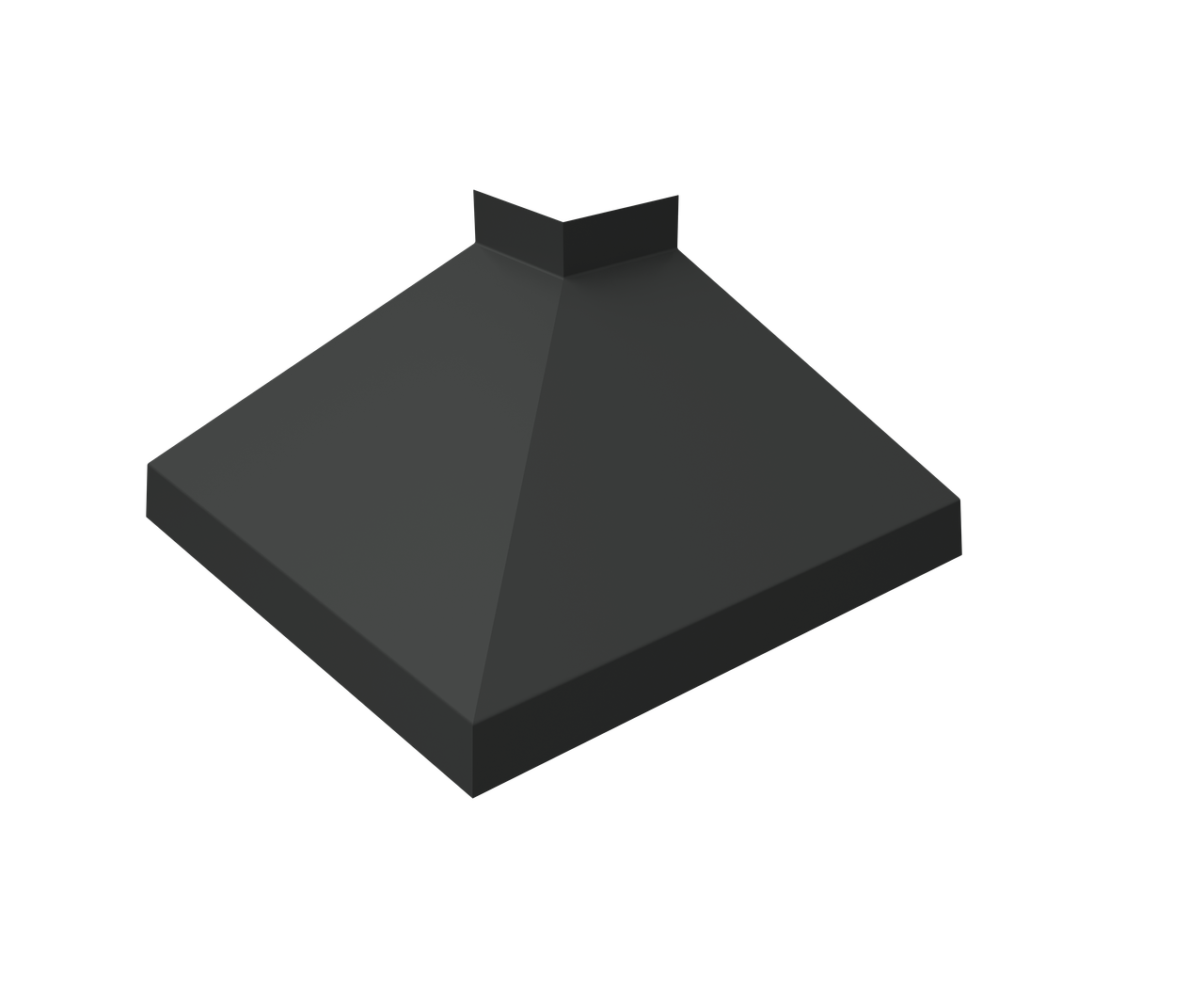 Угол отлива внешний 150 0,5 GreenCoat Pural BT, matt с пленкой RR2H3 (RAL 7016 антрацитово-серый)