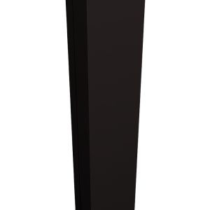 Крепежная планка нижняя Texas 0,5 Velur X RAL 9005 черный (1,8м)