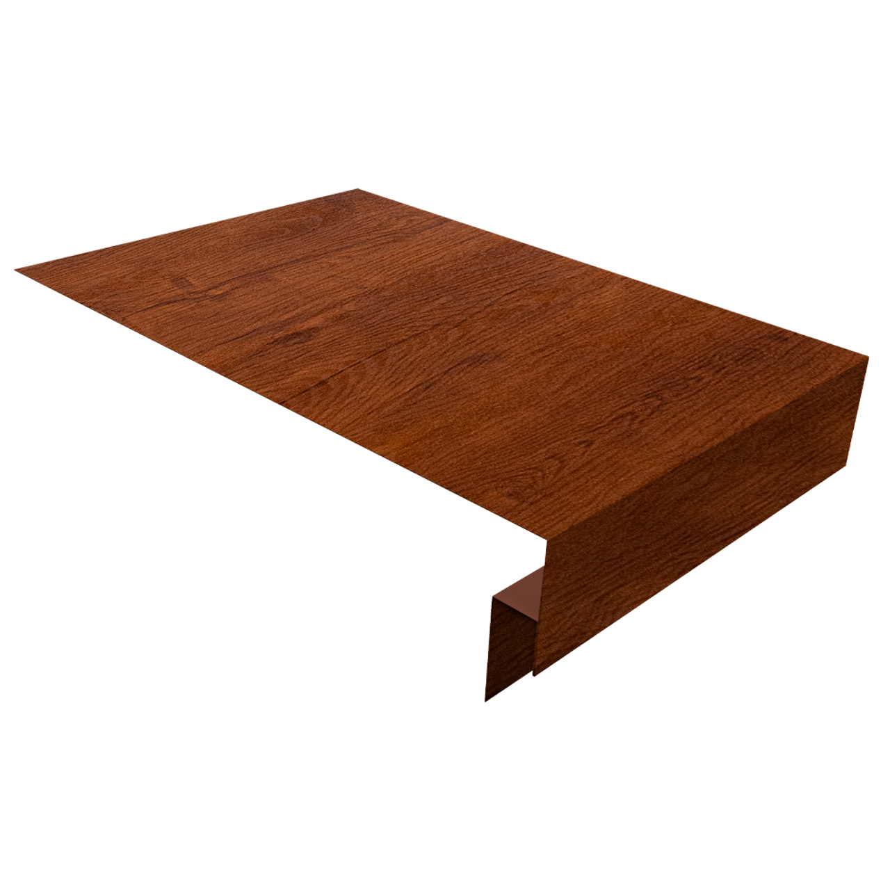 Планка околооконная сложная 300х50х18 (j-фаска) 0,45 Print Premium Golden Wood Fresh TwinColor (3м)